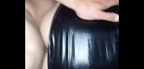  Fuck my girl in leather dress